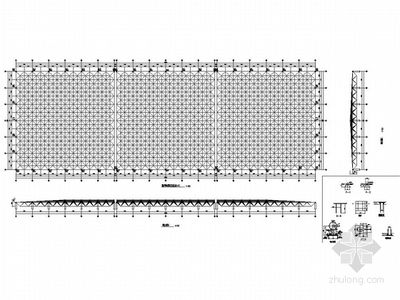 桁架支座大樣圖（桁架支座大樣圖的相關(guān)網(wǎng)址：鋼結(jié)構(gòu)桁架支座設(shè)計規(guī)范） 鋼結(jié)構(gòu)門式鋼架施工 第4張