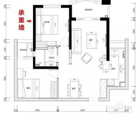 磚混承重墻怎么分辨承重塊（如何分辨磚混承重墻） 建筑方案設計 第1張