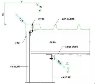 磚墻與鋼結(jié)構(gòu)屋面連接