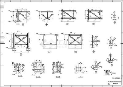 鋼構(gòu)支架圖紙講解視頻