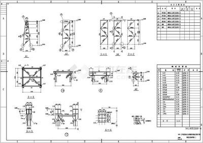 鋼構(gòu)支架圖紙講解視頻