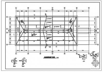 彩鋼瓦框架結(jié)構(gòu)圖 建筑施工圖設(shè)計(jì) 第2張