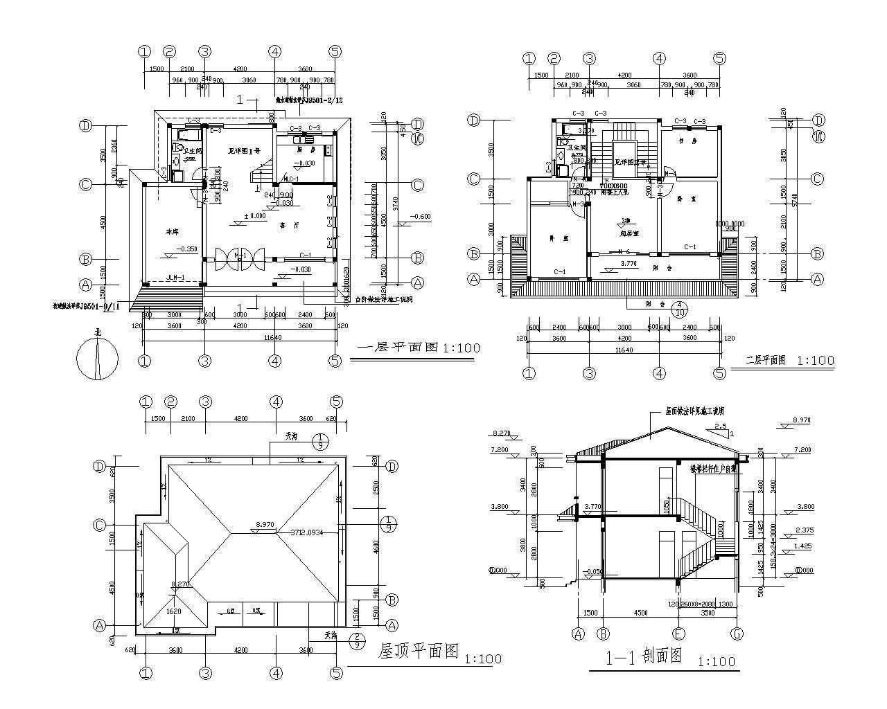 鋼結(jié)構(gòu)房屋圖紙基本識圖 裝飾家裝施工 第5張 鋼結(jié)構(gòu)房屋圖紙基本識圖 裝飾家裝施工 第5張