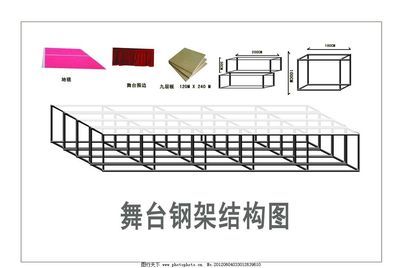 舞臺(tái)鋼架圖紙尺寸規(guī)格 鋼結(jié)構(gòu)鋼結(jié)構(gòu)停車場設(shè)計(jì) 第1張