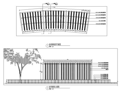 景觀廊架剖面圖片高清（景觀廊架剖面圖片高清圖片） 建筑消防施工 第5張