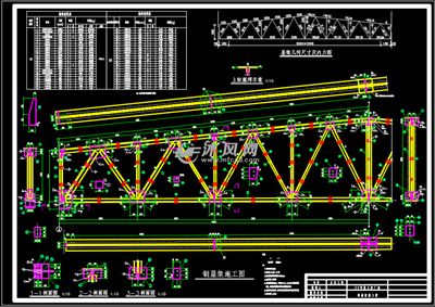 鋼屋架節(jié)點(diǎn)詳圖比例 鋼結(jié)構(gòu)蹦極施工 第5張