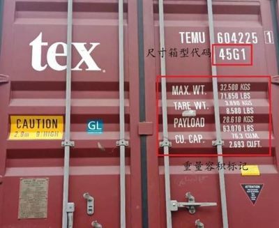 集裝箱代碼、識(shí)別和標(biāo)記（國(guó)際標(biāo)準(zhǔn)化組織規(guī)定的標(biāo)記有必備標(biāo)記和自選標(biāo)記和自選標(biāo)記） 裝飾幕墻設(shè)計(jì) 第5張