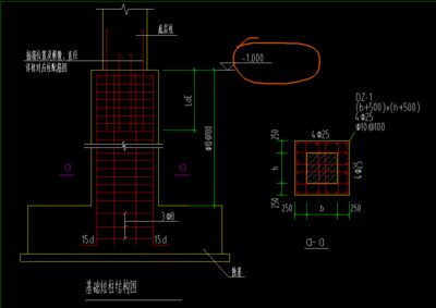 鋼結(jié)構(gòu)短柱頂部鋼筋做法彎錨180度做法圖片（鋼結(jié)構(gòu)短柱彎錨180度的做法）