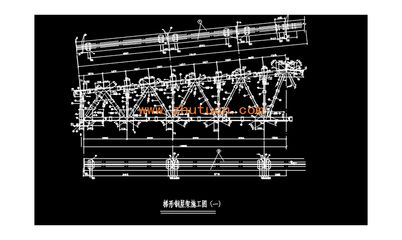 跨度27m梯形鋼屋架設(shè)計（梯形鋼屋架施工注意事項） 結(jié)構(gòu)地下室施工 第1張