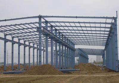 24米跨度鋼結(jié)構(gòu)鋼柱用多大 鋼結(jié)構(gòu)蹦極施工 第4張
