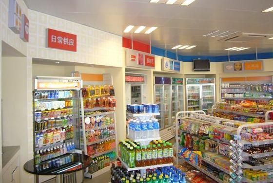 加油站便利店貨架擺放圖片集