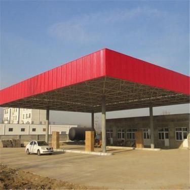 加油站加油棚造價標準(加油站罩棚材料選擇) 鋼結構鋼結構螺旋樓梯設計 第2張 加油站加油棚造價標準(加油站罩棚材料選擇) 鋼結構鋼結構螺旋樓梯設計 第2張
