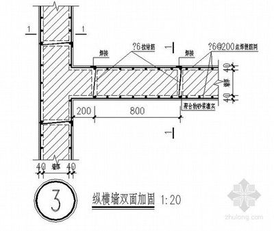 墻體加固工程的施工圖(墻體加固工程施工圖) 建筑消防施工 第5張 墻體加固工程的施工圖(墻體加固工程施工圖) 建筑消防施工 第5張