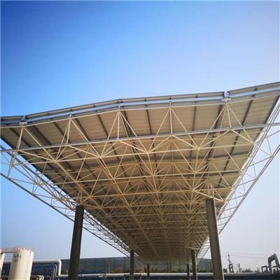 加油站頂棚鋼架圖片(加油站頂棚鋼架施工圖) 鋼結(jié)構(gòu)有限元分析設(shè)計(jì) 第5張 加油站頂棚鋼架圖片(加油站頂棚鋼架施工圖) 鋼結(jié)構(gòu)有限元分析設(shè)計(jì) 第5張
