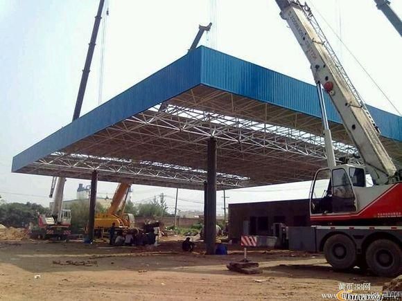 加油站頂棚鋼架圖片(加油站頂棚鋼架施工圖) 鋼結(jié)構(gòu)有限元分析設(shè)計(jì) 第4張 加油站頂棚鋼架圖片(加油站頂棚鋼架施工圖) 鋼結(jié)構(gòu)有限元分析設(shè)計(jì) 第4張
