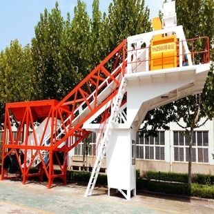 可移動式攪拌站（可移動式攪拌站是將傳統(tǒng)固定式混凝土攪拌站的物料儲料、稱量、輸送、卸料和全自動控制系統(tǒng)） 結(jié)構(gòu)橋梁鋼結(jié)構(gòu)設(shè)計(jì) 第5張