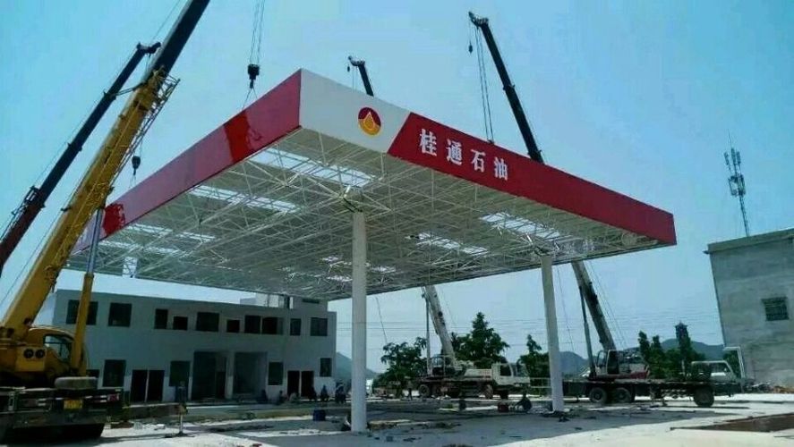 加油站網(wǎng)架鋼結(jié)構(gòu)安裝原理是什么(加油站網(wǎng)架結(jié)構(gòu)具有用鋼量小的特點其零件多為工廠預(yù)制件) 結(jié)構(gòu)污水處理池設(shè)計 第2張 加油站網(wǎng)架鋼結(jié)構(gòu)安裝原理是什么(加油站網(wǎng)架結(jié)構(gòu)具有用鋼量小的特點其零件多為工廠預(yù)制件) 結(jié)構(gòu)污水處理池設(shè)計 第2張