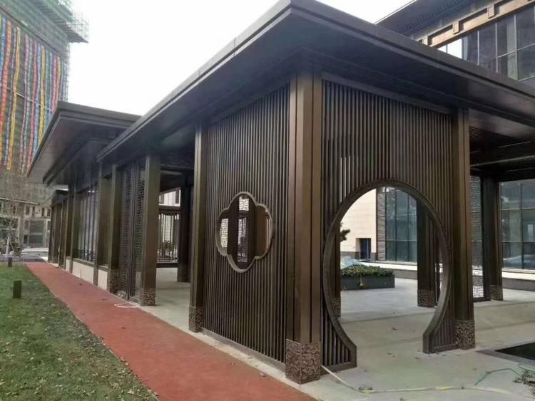 景觀鋼結構廊架（景觀鋼結構廊架的安全性考量） 鋼結構門式鋼架施工 第4張