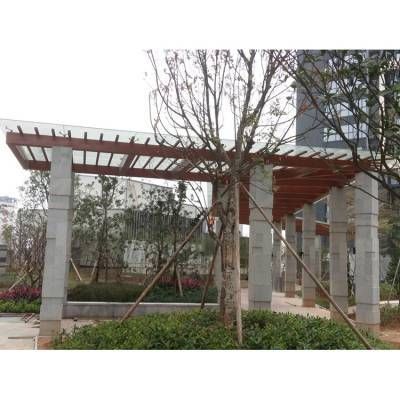 景觀鋼結構廊架（景觀鋼結構廊架的安全性考量） 鋼結構門式鋼架施工 第5張