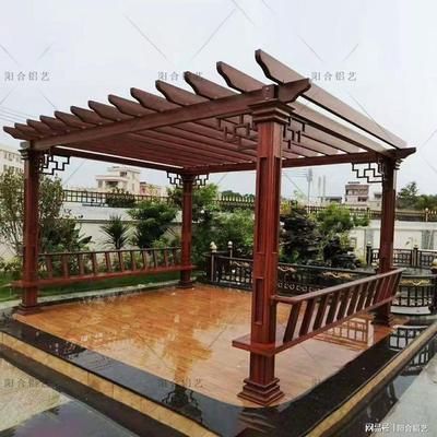 景觀設(shè)計廊架（廊架設(shè)計如何融入自然景觀？） 建筑消防施工 第2張