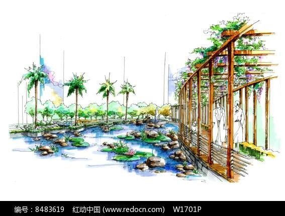 景觀廊架手繪效果圖(景觀廊架手繪作品集欣賞景觀廊架手繪效果圖素材) 鋼結(jié)構(gòu)有限元分析設(shè)計(jì) 第2張 景觀廊架手繪效果圖(景觀廊架手繪作品集欣賞景觀廊架手繪效果圖素材) 鋼結(jié)構(gòu)有限元分析設(shè)計(jì) 第2張