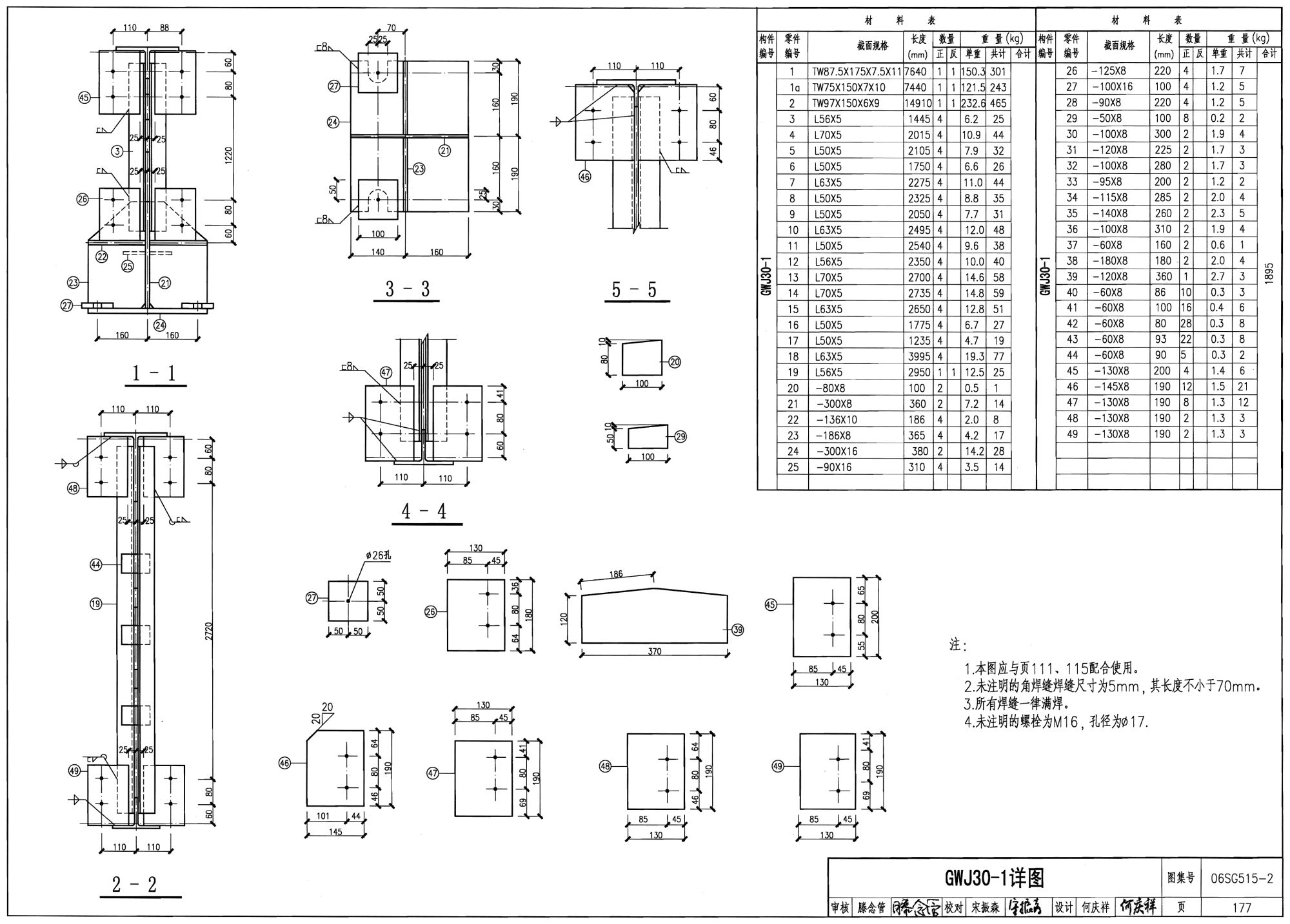 鋼屋架圖集 06sg515(國家建筑標準設(shè)計圖集06sg515圖集適用范圍) 結(jié)構(gòu)砌體設(shè)計 第4張 鋼屋架圖集 06sg515(國家建筑標準設(shè)計圖集06sg515圖集適用范圍) 結(jié)構(gòu)砌體設(shè)計 第4張
