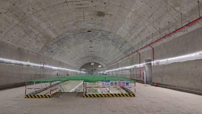 鋼架停車場拱形圖片（尋找鋼架停車場拱形圖片的過程中可以從不同的來源獲取視覺資料） 結(jié)構(gòu)地下室施工 第4張