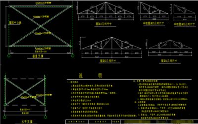 鋼屋架施工圖怎么畫 結構砌體設計 第3張 鋼屋架施工圖怎么畫 結構砌體設計 第3張