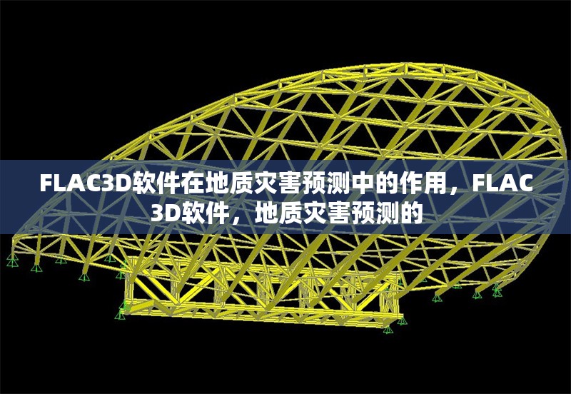 FLAC3D軟件在地質(zhì)災(zāi)害預(yù)測中的作用，F(xiàn)LAC3D軟件，地質(zhì)災(zāi)害預(yù)測的