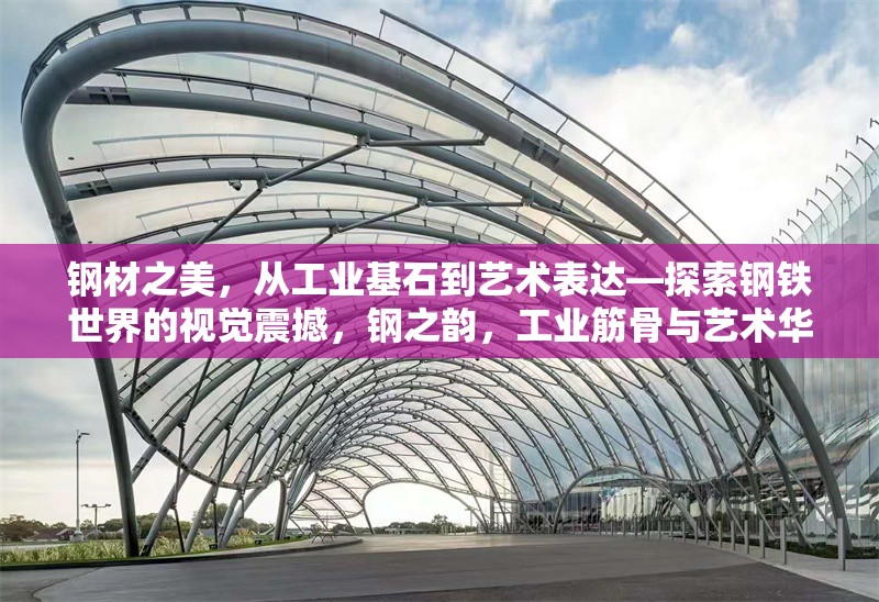 鋼材之美，從工業(yè)基石到藝術(shù)表達(dá)—探索鋼鐵世界的視覺震撼，鋼之韻，工業(yè)筋骨與藝術(shù)華彩的視覺交響