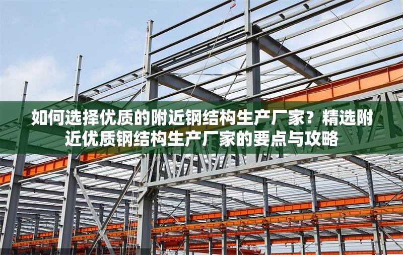 如何選擇優(yōu)質(zhì)的附近鋼結(jié)構(gòu)生產(chǎn)廠家？精選附近優(yōu)質(zhì)鋼結(jié)構(gòu)生產(chǎn)廠家的要點與攻略 行業(yè)新聞