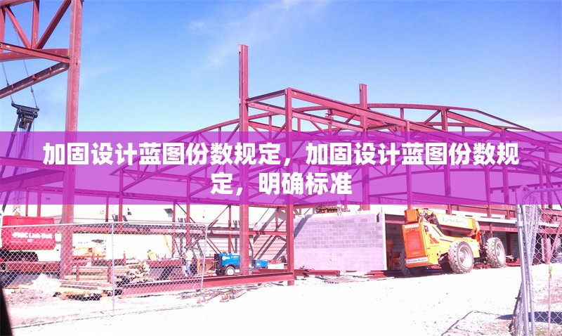 加固設(shè)計(jì)藍(lán)圖份數(shù)規(guī)定，加固設(shè)計(jì)藍(lán)圖份數(shù)規(guī)定，明確標(biāo)準(zhǔn)