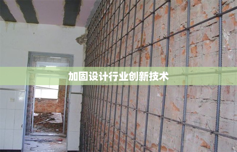 加固設(shè)計(jì)行業(yè)創(chuàng)新技術(shù)