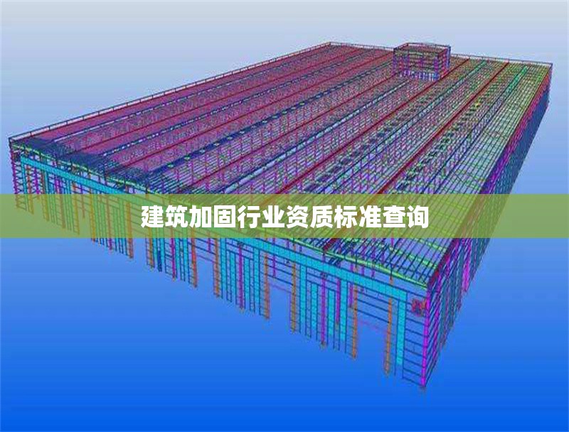 建筑加固行業(yè)資質(zhì)標(biāo)準(zhǔn)查詢 行業(yè)新聞 第1張