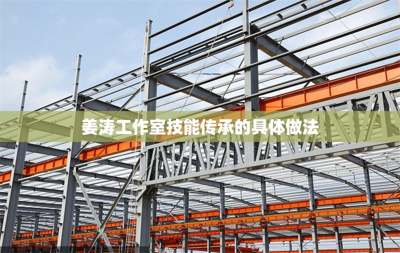 姜濤工作室技能傳承的具體做法 行業(yè)新聞 第1張