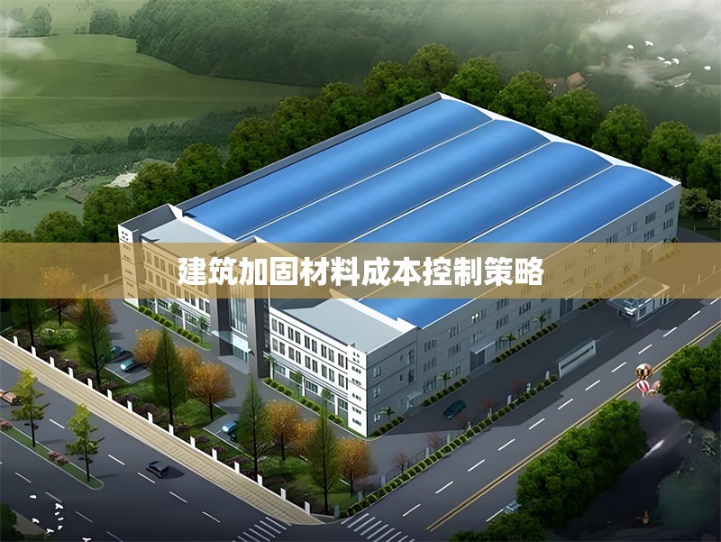 建筑加固材料成本控制策略 行業(yè)新聞 第1張