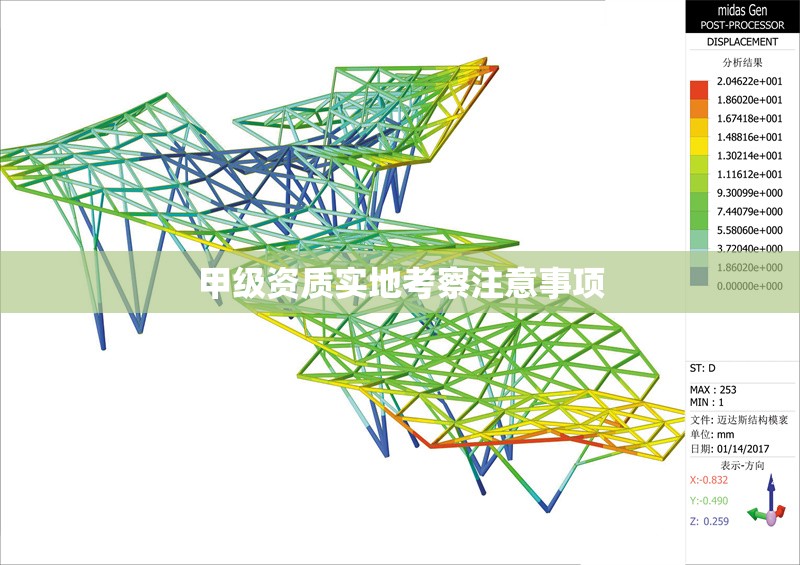 甲級資質實地考察注意事項