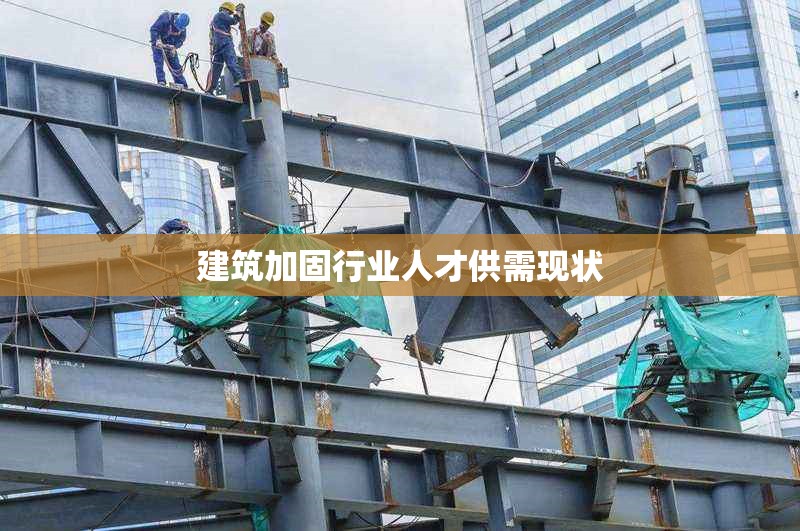 建筑加固行業(yè)人才供需現(xiàn)狀