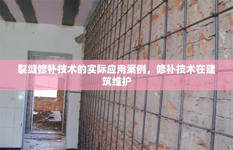 裂縫修補技術(shù)的實際應(yīng)用案例，修補技術(shù)在建筑維護