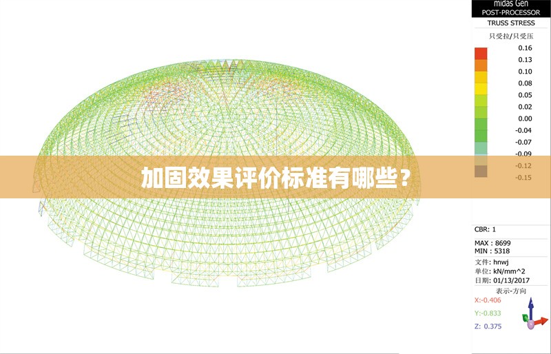 加固效果評價標準有哪些？
