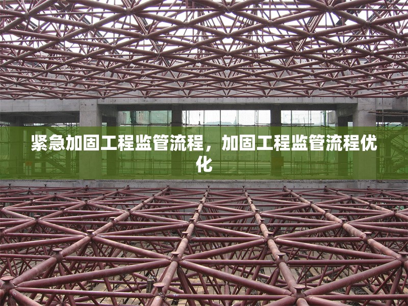 緊急加固工程監(jiān)管流程，加固工程監(jiān)管流程優(yōu)化
