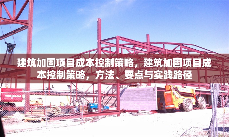 建筑加固項目成本控制策略，建筑加固項目成本控制策略，方法、要點與實踐路徑，建筑加固項目成本控制策略，方法、要點與實踐路徑 行業(yè)新聞 第6張