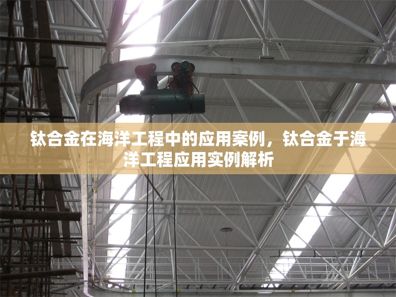 鈦合金在海洋工程中的應(yīng)用案例，鈦合金于海洋工程應(yīng)用實例解析 行業(yè)新聞 第1張
