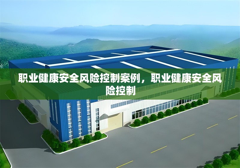職業(yè)健康安全風(fēng)險(xiǎn)控制案例，職業(yè)健康安全風(fēng)險(xiǎn)控制 行業(yè)新聞 第6張