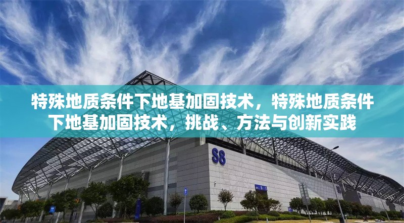 特殊地質(zhì)條件下地基加固技術(shù)，特殊地質(zhì)條件下地基加固技術(shù)，挑戰(zhàn)、方法與創(chuàng)新實(shí)踐 行業(yè)新聞 第1張