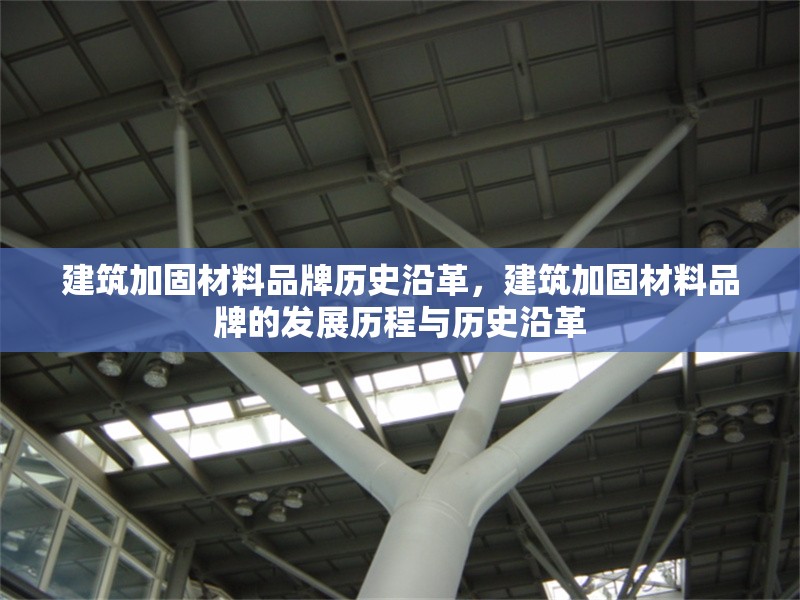 建筑加固材料品牌歷史沿革，建筑加固材料品牌的發(fā)展歷程與歷史沿革