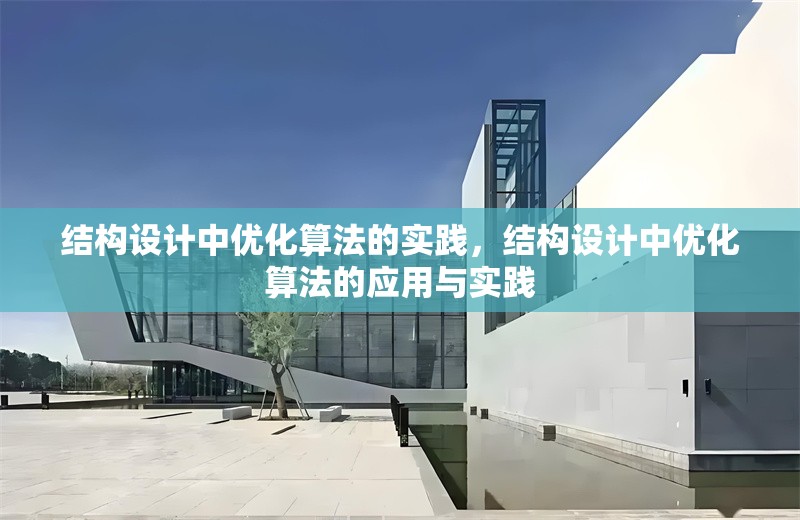 結(jié)構(gòu)設(shè)計(jì)中優(yōu)化算法的實(shí)踐，結(jié)構(gòu)設(shè)計(jì)中優(yōu)化算法的應(yīng)用與實(shí)踐