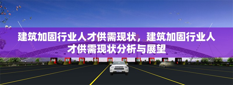 建筑加固行業(yè)人才供需現(xiàn)狀，建筑加固行業(yè)人才供需現(xiàn)狀分析與展望