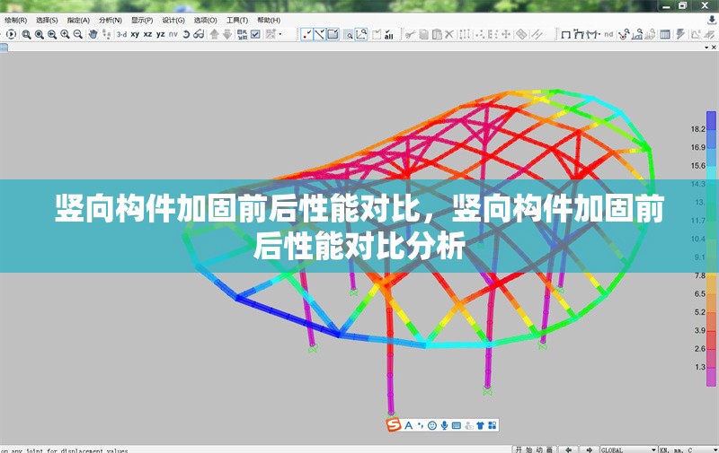 豎向構(gòu)件加固前后性能對(duì)比，豎向構(gòu)件加固前后性能對(duì)比分析
