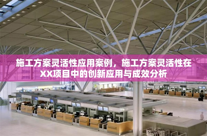 施工方案靈活性應用案例，施工方案靈活性在XX項目中的創(chuàng)新應用與成效分析